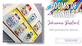 Colour Along | Rooms of Wonder by Johanna Basford