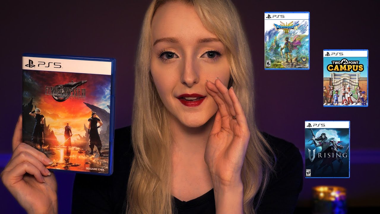 ASMR Video Game Collection 2024 | Whispered - YouTube