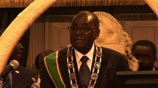 Zimbabwe's Mugabe delivers wrong speech in parliament