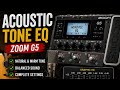 "Zoom G5 Acoustic Tone EQ Settings | Perfect Your Guitar Sound!" #EQ 