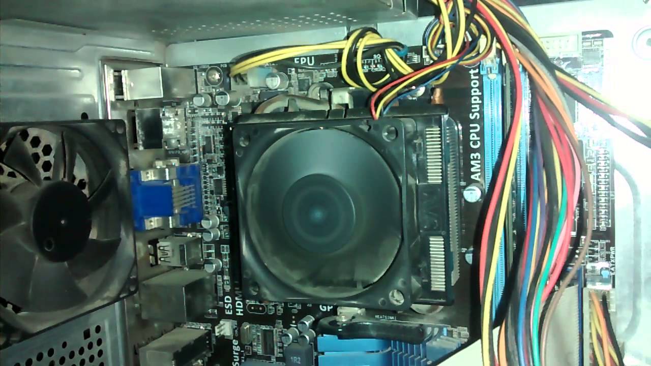 AND Processor Fan Sound YouTube