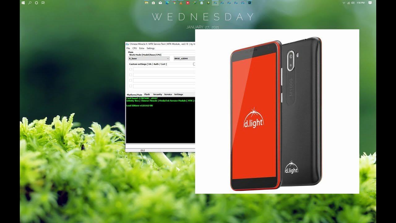 D Light M100 & M200 DA files, FRP reset, Password remove. YouTube