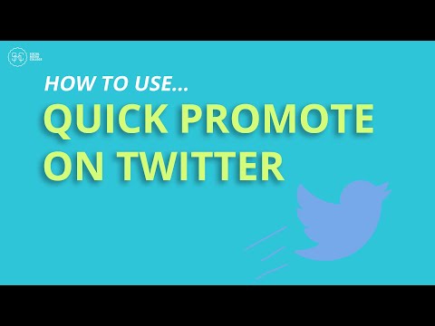 ვიდეო: როგორ უნდა ხელი შეუწყოს Twitter- ს