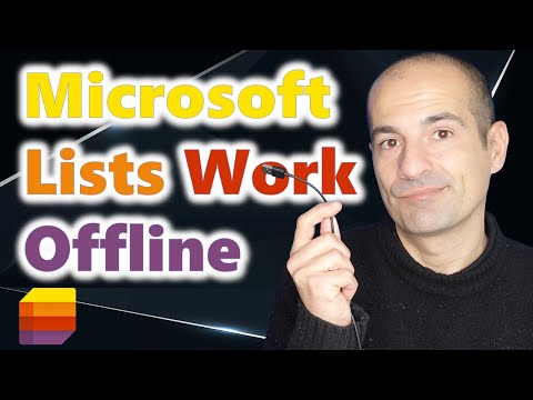 ?How to work offline with Microsoft Lists [No Internet Connection]