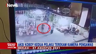 Pelaku Aksi Koboy di Bekasi Ditangkap, Polisi Sita Air Soft Gun #iNewsPagi 02/09 screenshot 3