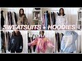 my hoodie collection + try-on haul ~ summer rachel warren 🍒