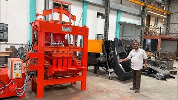 NEW LAUNCH AUTO FEEDER HOLLOW & SOLID BLOCK MACHINE | CEMENT BLOCK MACHINE BRICK MACHINE PALLET TYPE