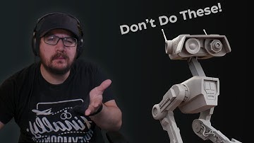 Five COMMON Mistakes you could be making as a 3D Artist!