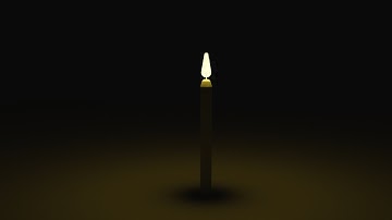 Blender Tutorial | Low poly candle