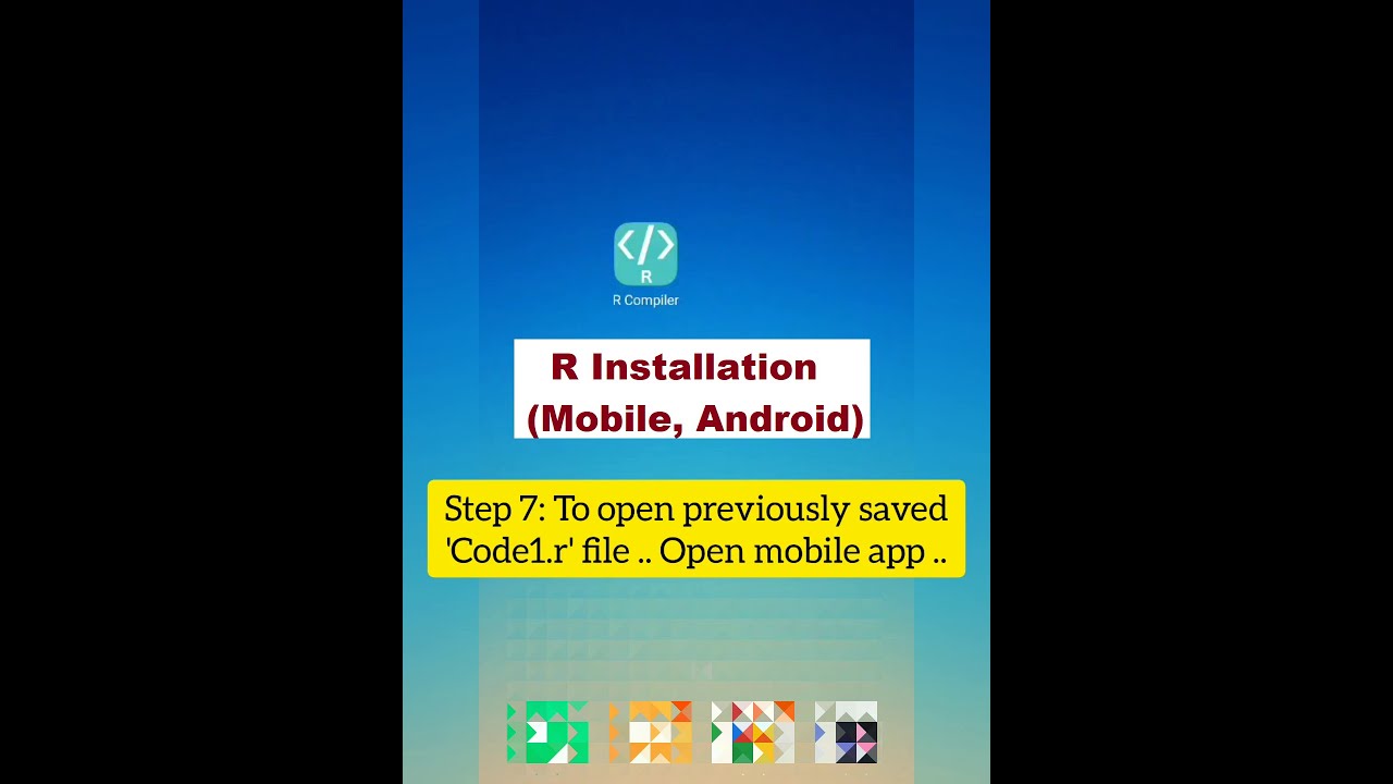 Learn R From Zero | 1a. Installation RStudio (Mobile) - YouTube