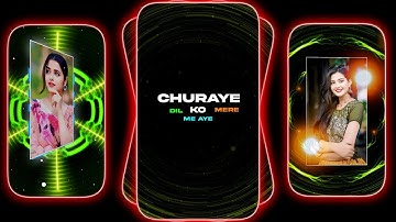 New Trending Hindi Love Song #xml_file Alight Motion 🌹 Love #video #editing🌹New Lyrics Effect Video