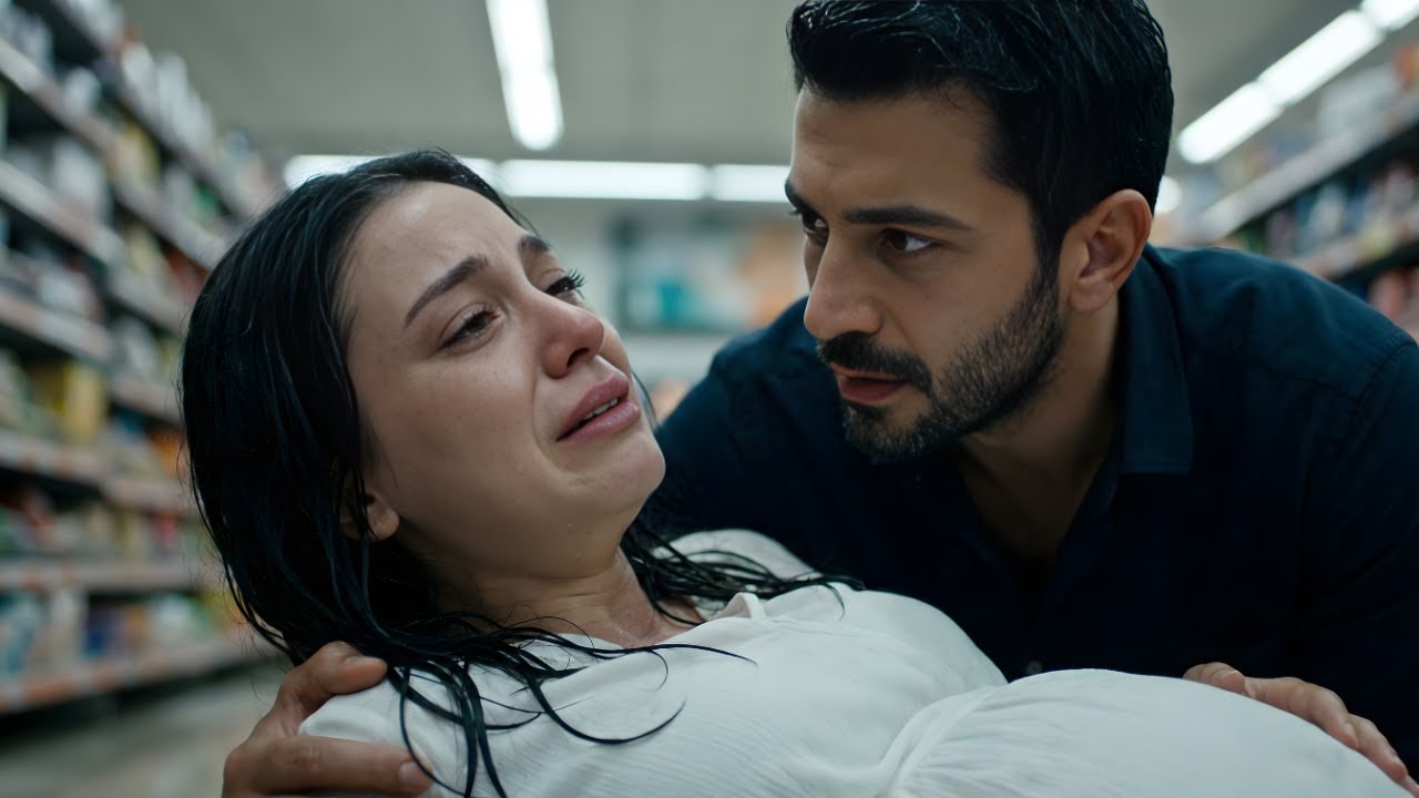 امرأة حامل تُحتجز داخل سوبر ماركت مع زوجها السابق وتلد هناك، ولكن عندما وُلِد ابنها هناك وسط الخوف!