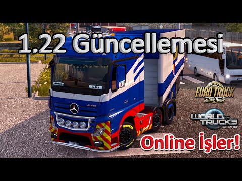 Euro Truck Simulator 2 - 1.22 Güncellemesi (World of Trucks Online İşler)