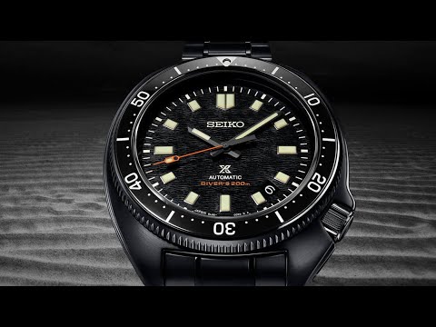 Seiko Prospex SLA061 WILLARD BLACK SERIES LIMITED EDITION - YouTube