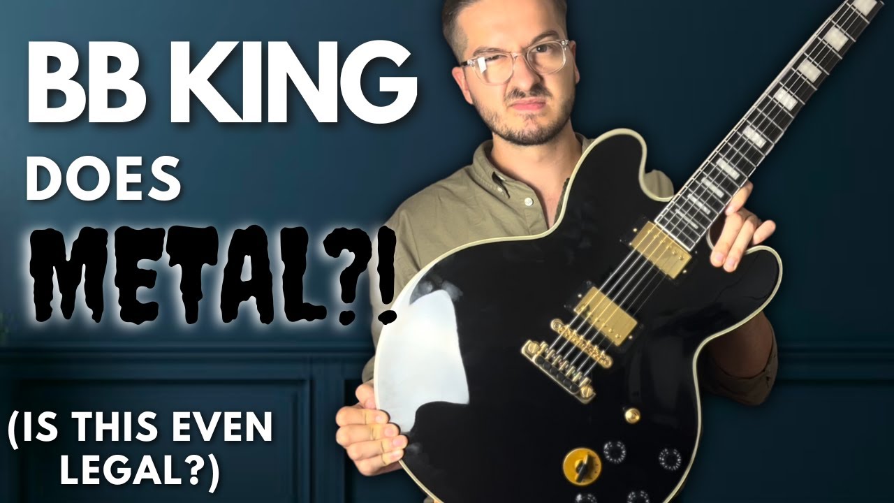 BB KING GUITAR GOES METAL (And plays some blues too..) Epiphone