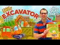 Noogie Reads Little Excavator | (read aloud) stories and reading education