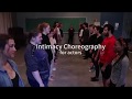 Intimacy Choreography for Actors (a workshop at York U)