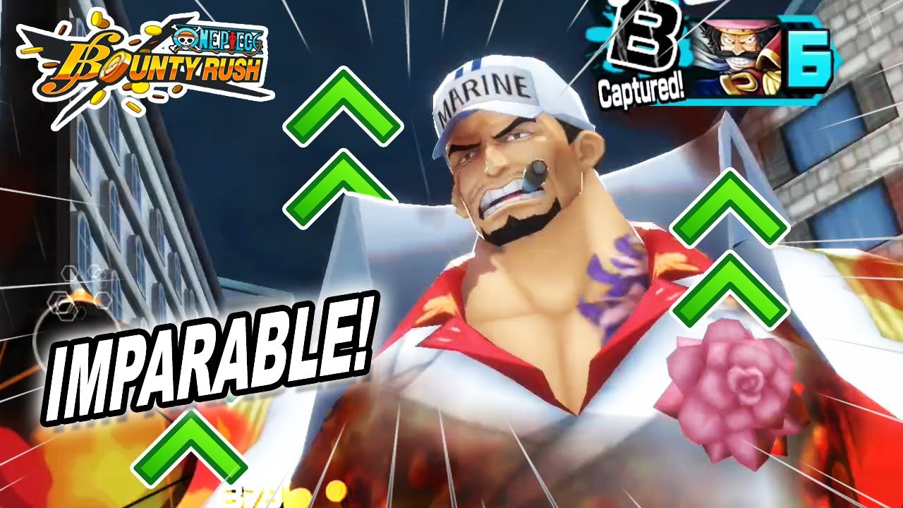 Akainu vale CADA MALDITA GEMA EN One piece bounty rush! Primeras impresiones Buffed Akainu
