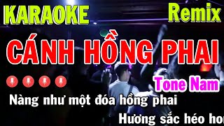 Cánh Hồng Phai Karaoke Remix Tone Nam - Beat Chất Lượng Cao