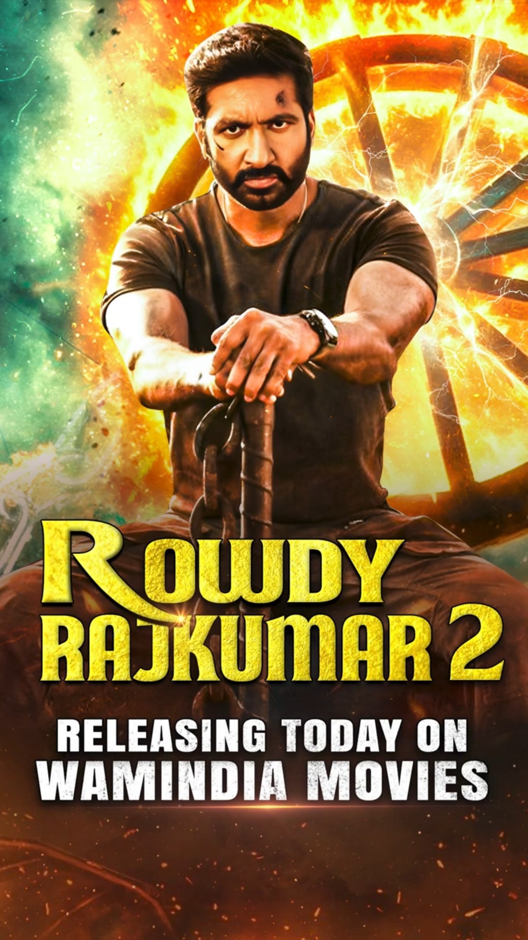 Rowdy Rajkumar 2 | Gopichand, Catherine Tresa, Hansika | Releasing Today, 8 Pm on @WAMIndiaMovies