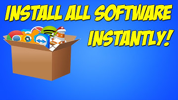 PC Tutorial: How to Install ALL Your Software INSTANTLY - Ninite Installer