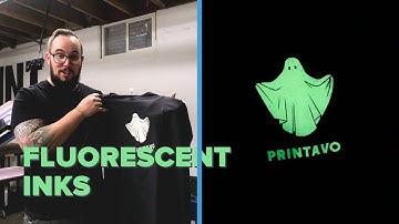 Screen Printing Fluorescent Inks