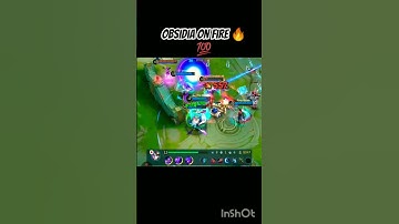 Obsidia 💯🔥 #MLBB #Obsidia #Savage #MobileLegends #Gameplay #MLBBNewHero #MLBBSavage