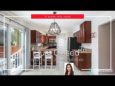 27 JENNIFER DRIVE, Howell, NJ home video tour