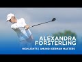 Alexandra frsterling  third round highlights  69 3  amundi german masters