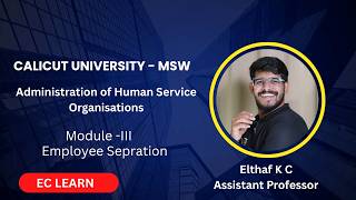 Employee Sepration in Human Resource Management Process