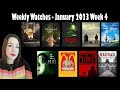 Weekly Watches - January 2023 Week 4