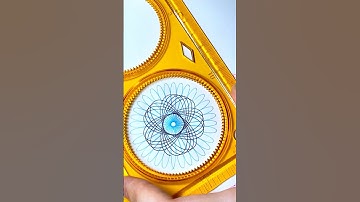 MAGIC CIRCLES #magic #circle #spirograph #tutorial #paint #painting #paintingtutorial #2024 #shorts