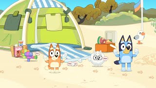 Bluey, Bingo &amp; Pom Pom Shell Collecting Competition 🐚