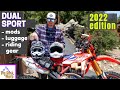 My favorite dual sport modsaccessories  riding gear 2022 edition