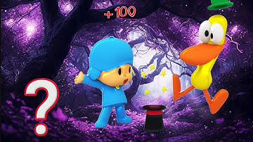 Sound Variations in 60 Seconds. Pocoyó. Pocoyo Pato. Sound effect.