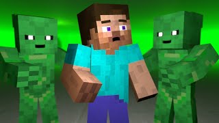 Minecraft анимация | площадь 51 | Steve жизнь #2