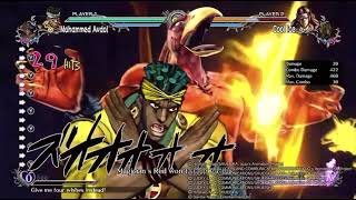 Hard Mohammed Avdol 56% Combo JoJo ASBR (Easy Beat On)