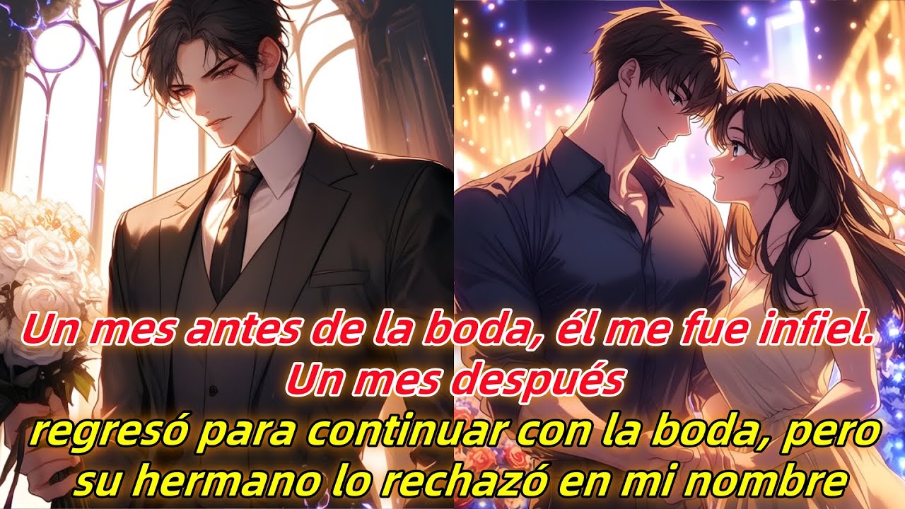 Él me fue infiel un mes antes de la boda, luego quiso continuar con la boda, pero su hermano...