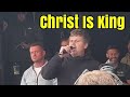 Tommy Robinson Invites Bob From Speakers Corner On Stage, He Gives A Rousing Speech, Who Is King?