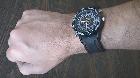 The Waterproof Watch Spy Camera In Depth Review And Instructions
