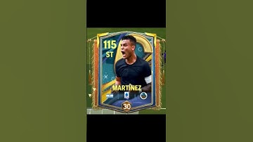martinez Review 🤯Insane power an finishing #fcmobile