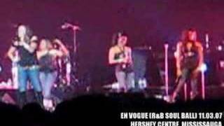 EN VOGUE - HOLD ON (INTRO) *LIVE* (1min 39sec CLIP)