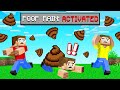 Minecraft BUT It’s RAINING POOP! (deadly)