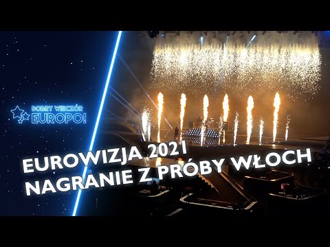WŁOCHY – Måneskin "Zitti E Buoni" (próba, Eurowizja 2021)