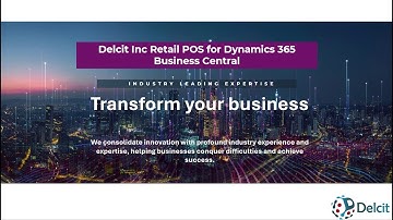 Delcit Retail POS Getting started