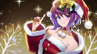 サンタな彼女の耳かきボイス2022