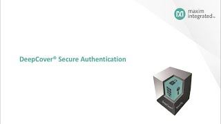 Fundamentals of DeepCover Secure Authentication