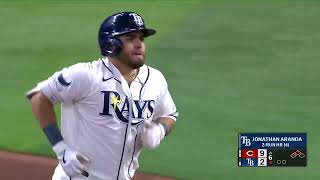 Jonathan Aranda's 4th home run of the 2026 season is a 2-run shot