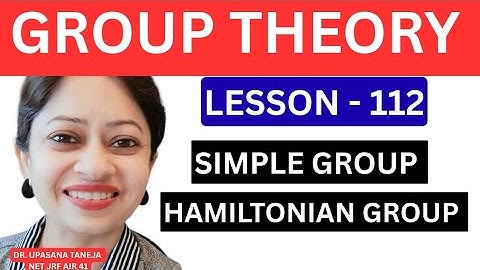 Simple vs Hamiltonian Groups 🔥 Concept + Examples
