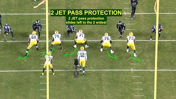 Packers jet pass protection vs PHI week 12 2022